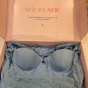 Oh polly pearl dress